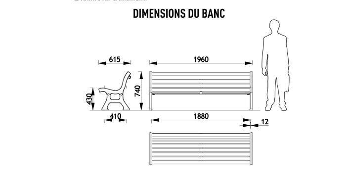 Banc Centaure Poncelet
